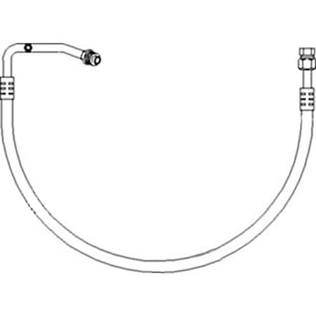 Aftermarket New Evaporator Outlet Line Made Fits Case-IH Tractor Models 8910 8920 + 123329A2